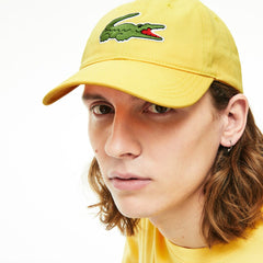 Mens Oversized-Croc Cap | Lacoste Yellow • Z0A