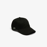 Mens Contrast Strap Cotton Cap | Lacoste Black • 031