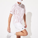 Mens SPORT Novak Djokovic Breathable Stretch Shorts | Lacoste White • 800