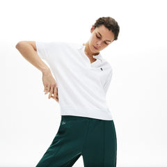 Womens Wo Relaxed Piqué Polo | Lacoste White • 001