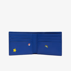 Mens Lacoste x FriendsWithYou Fun Printed Leather Wallet | Lacoste Petit Nuage • E85