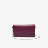 Womens Wo Chantaco Chain Clutch | Lacoste Grape Wine • D49