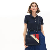 Womens Wo Multicolored Shopper | Lacoste Dark Sapphire Fog Corrida • D58