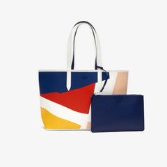 Womens Wo Anna Removable Pouch Coloured Design Tote | Lacoste Color Bloc Robert George • E42