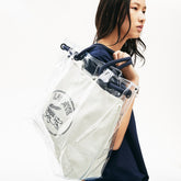 Womens Wo Clear Shopper Bag | Lacoste Transparent Peacoat • D95