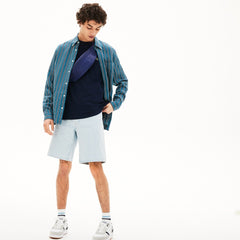 Mens L.12.12 Logo Lettering Fanny Pack | Lacoste Blue Depths • D55
