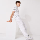 Mens SPORT Performance Side Zip Track Pants | Lacoste White • 001