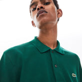 Mens Long-Sleeve L.12.12 Polo Shirt | Lacoste Green • 132