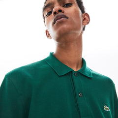 Mens Long-Sleeve L.12.12 Polo Shirt | Lacoste Green • 132