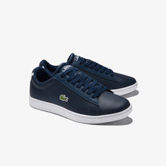 Womens Wo Carnaby Evo Mesh-lined Leather Sneakers | Lacoste Nvy • 003