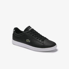Mens Carnaby Evo Leather Sneakers | Lacoste Blk • 024