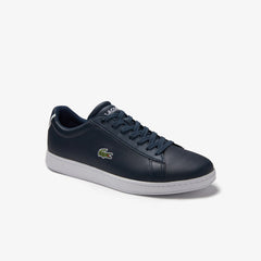 Mens Carnaby Evo Leather Sneakers | Lacoste Nvy • 003