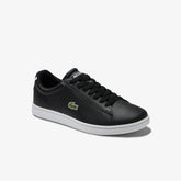 Womens Wo Carnaby Evo Mesh-lined Leather Sneakers | Lacoste Blk • 024
