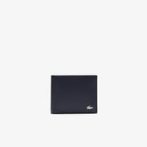 Mens Bi-fold Leather Wallet | Lacoste Peacoat • 021