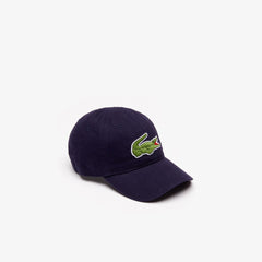 Mens Big Croc Gabardine Cap | Lacoste Navy Blue • 166