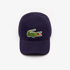 Mens Big Croc Gabardine Cap | Lacoste Navy Blue • 166