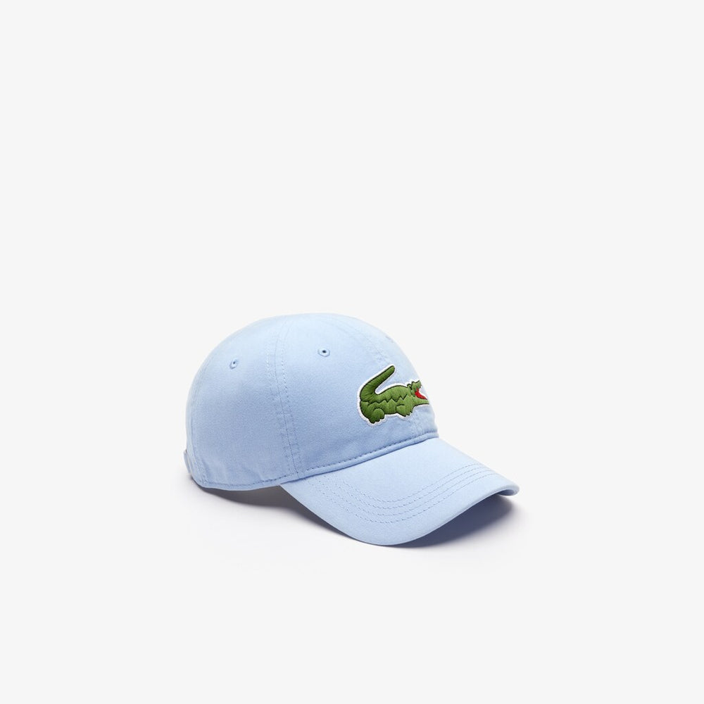 Mens Big Croc Gabardine Cap | Lacoste Light Blue • G5J