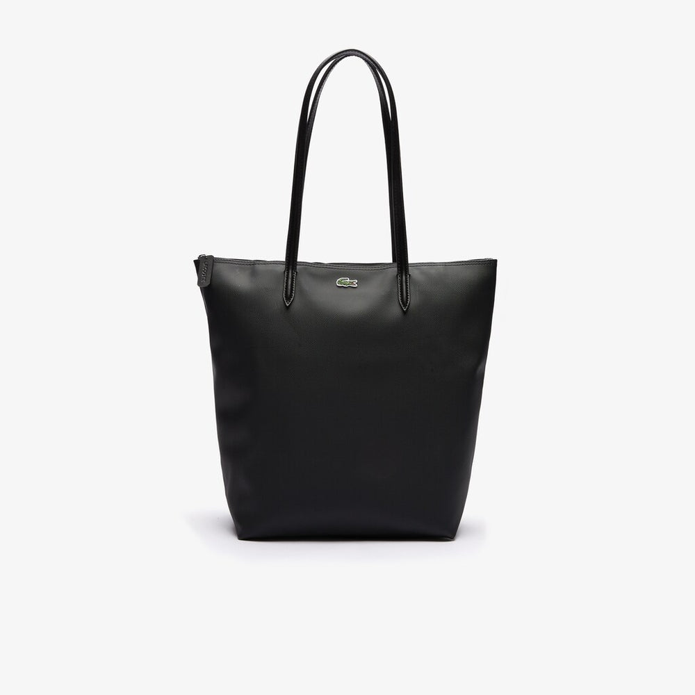 Womens Wo  L.12.12 Vertical Tote Bag | Lacoste Black • 000