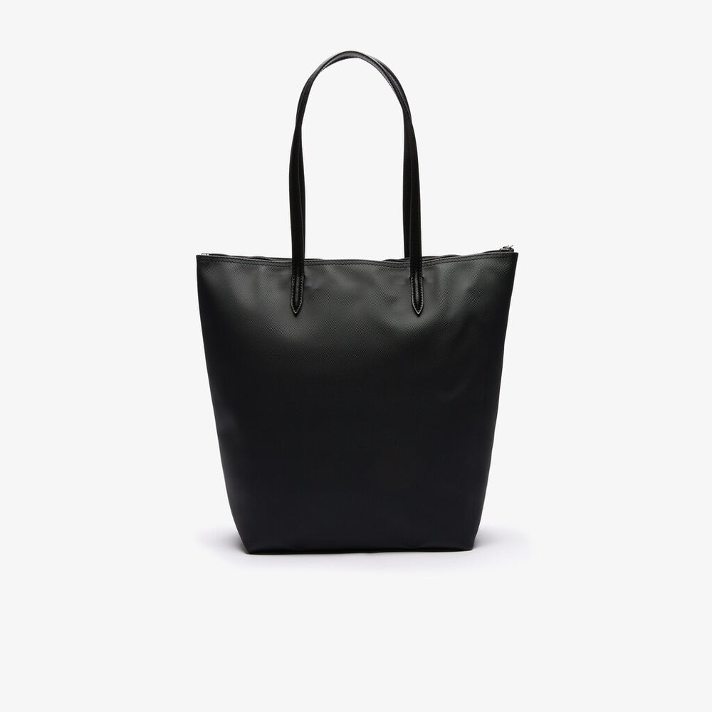 Womens Wo  L.12.12 Vertical Tote Bag | Lacoste Black • 000