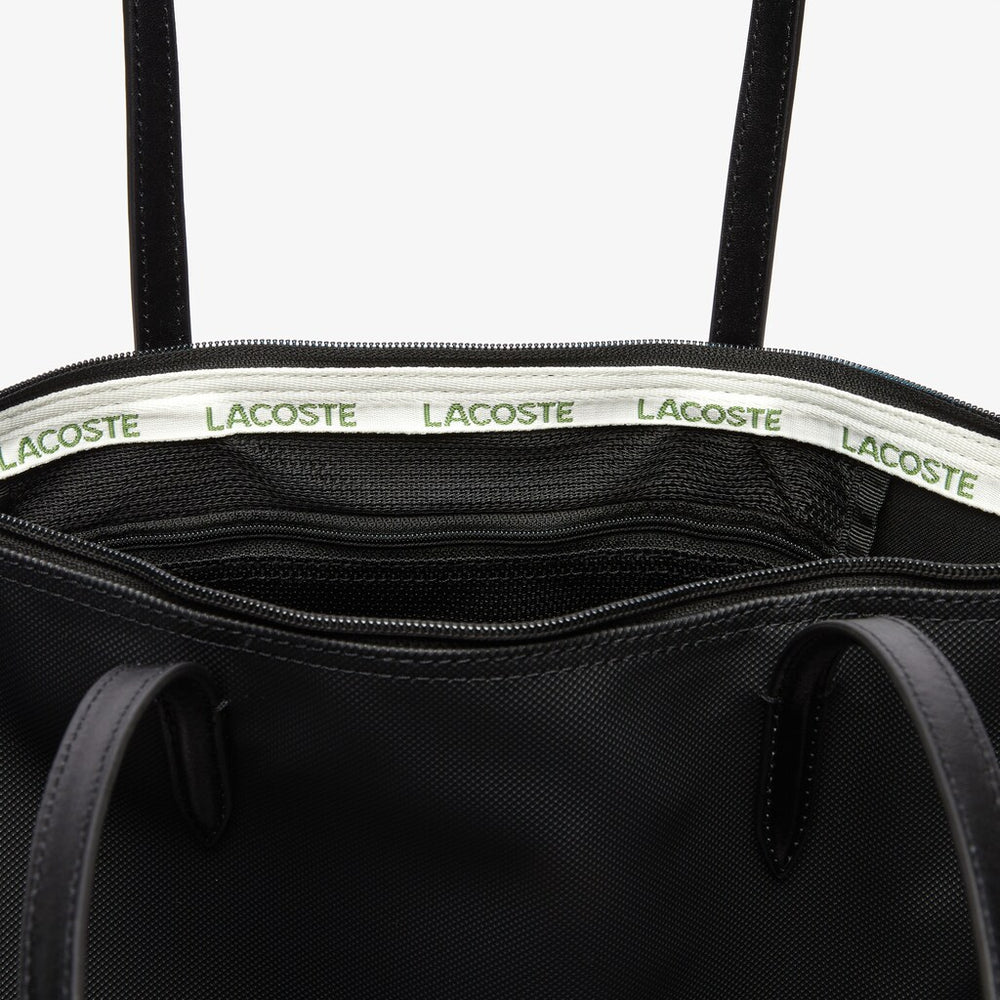 Womens Wo  L.12.12 Vertical Tote Bag | Lacoste Black • 000