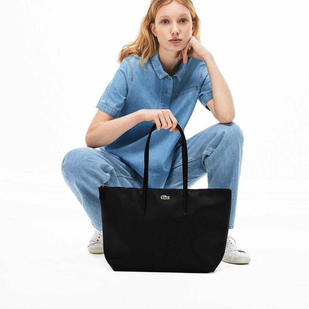 Womens Wo  L.12.12 Tote Bag | Lacoste Black • 000