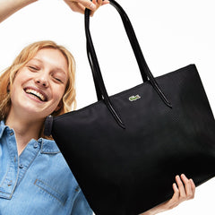Womens Wo  L.12.12 Tote Bag | Lacoste Black • 000