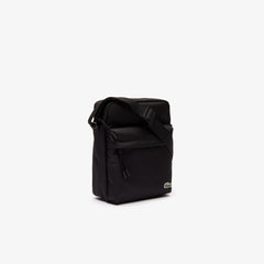 Mens Neocroc Vertical Zip Bag | Lacoste Black • 991
