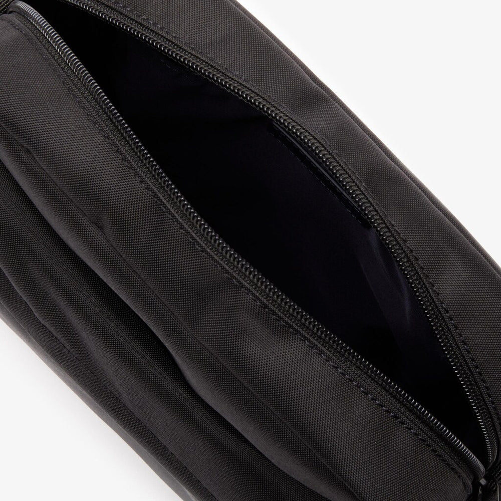 Mens Neocroc Vertical Zip Bag | Lacoste Black • 991