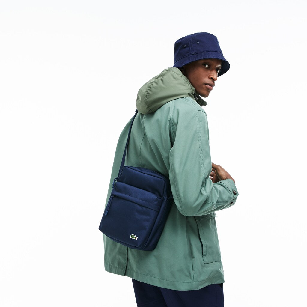 Mens Neocroc Vertical Zip Bag | Lacoste Peacoat • 992