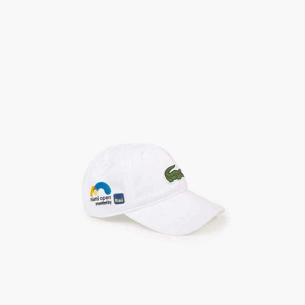 Mens   SPORT Miami Open Edition Cap | Lacoste White • 001