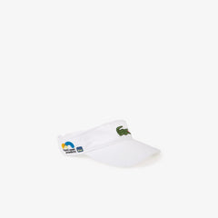 Mens   SPORT Miami Open Edition Visor | Lacoste White • 001
