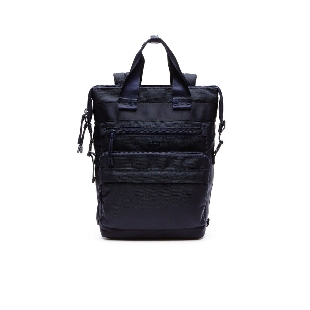 Mens   Techni-City Lightweight Nylon Backpack Tote | Lacoste Peacoat • 021