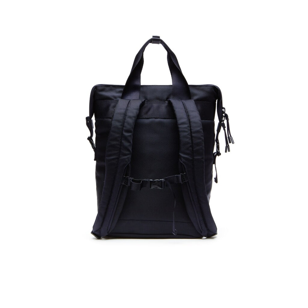 Mens   Techni-City Lightweight Nylon Backpack Tote | Lacoste Peacoat • 021