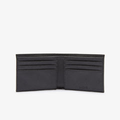Mens   Classic Petit Piqué Six Card Wallet | Lacoste Black • 000