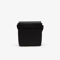 Mens Classic Flap Camera Bag | Lacoste Black • 000