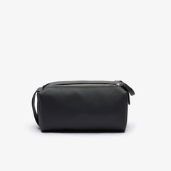 Mens   Classic Petit Piqué Toiletry Bag | Lacoste Black • 000