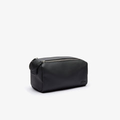 Mens   Classic Petit Piqué Toiletry Bag | Lacoste Black • 000