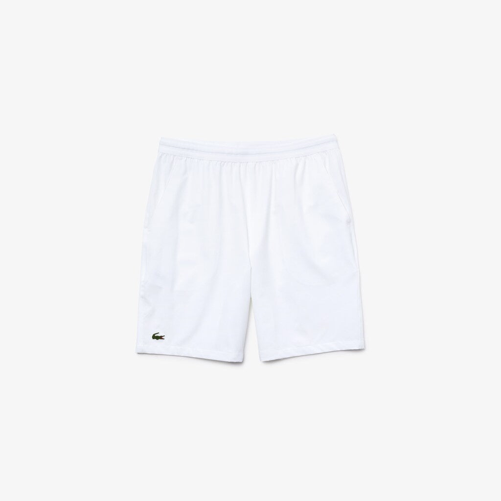 Mens   SPORT Tennis Stretch Shorts | Lacoste White • 001