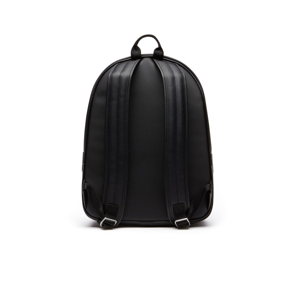 Mens   Petit Piqué Backpack | Lacoste Black • 000