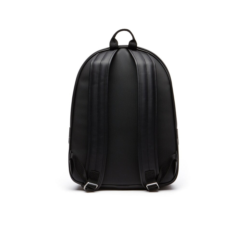 Mens   Petit Piqué Backpack | Lacoste Black • 000