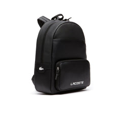 Mens   Petit Piqué Backpack | Lacoste Black • 000