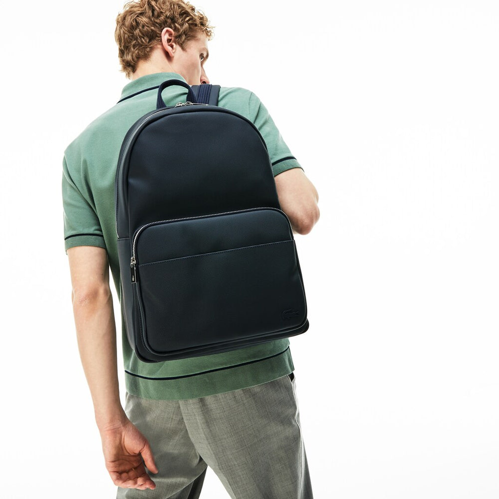 Mens Petit Piqué Classic Backpack | Lacoste Peacoat • 021