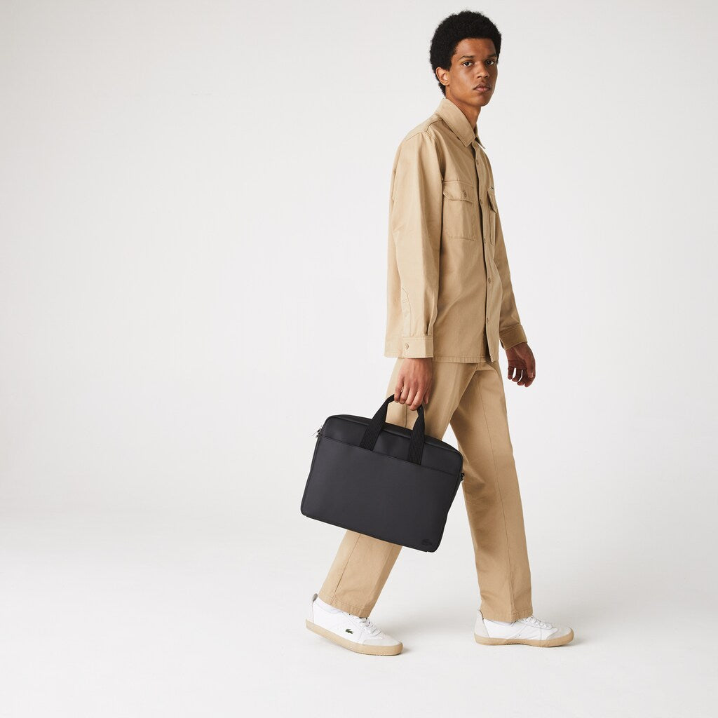 Mens   Classic Computer Bag | Lacoste Black • 000