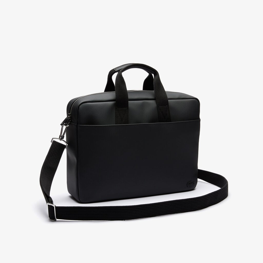Mens   Classic Computer Bag | Lacoste Black • 000