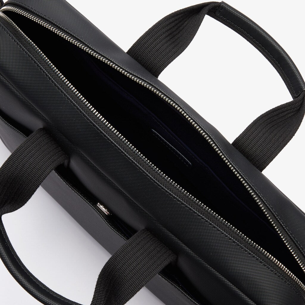 Mens   Classic Computer Bag | Lacoste Black • 000