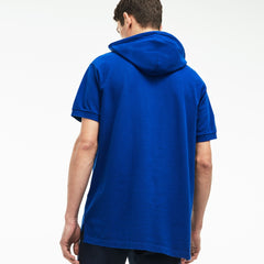 Mens   Relaxed Fit Faded Petit Piqué Polo | Lacoste Blue • Z7Z