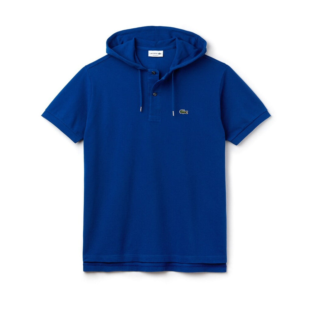 Mens   Relaxed Fit Faded Petit Piqué Polo | Lacoste Blue • Z7Z