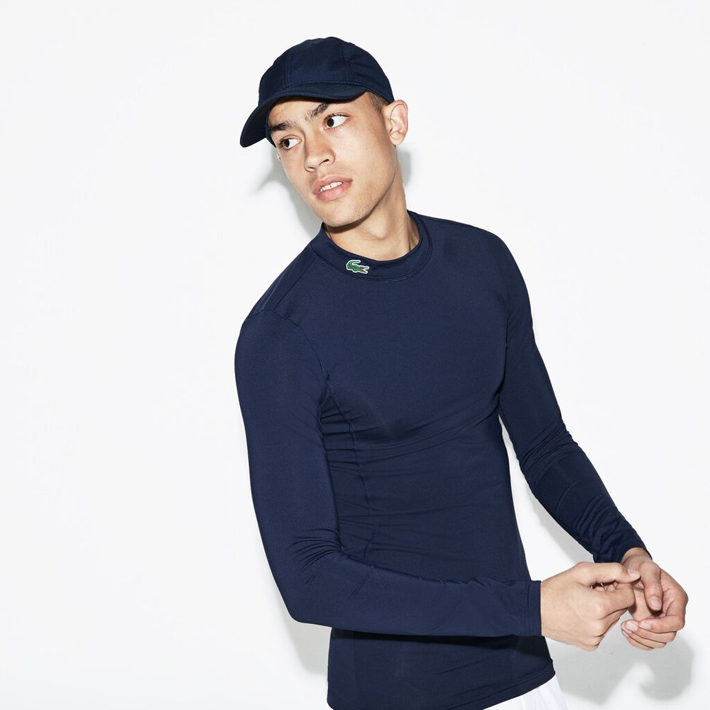 Mens   SPORT Technical Jersey T-shirt | Lacoste Navy Blue • 166