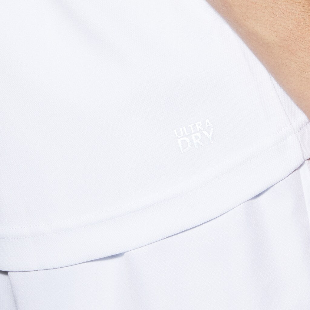 Mens   SPORT Piped Piqué Tennis Polo | Lacoste White / Orange / Orange / White • J3M
