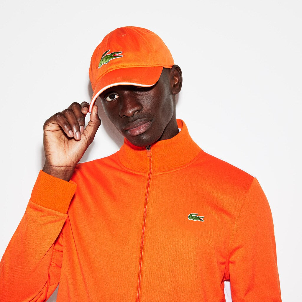 Mens   SPORT Miami Open Edition Cap | Lacoste Orange / White • 2Rz